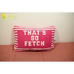Mean Girls 'That's So Fetch' 10x16" Throw Pillow Pink*